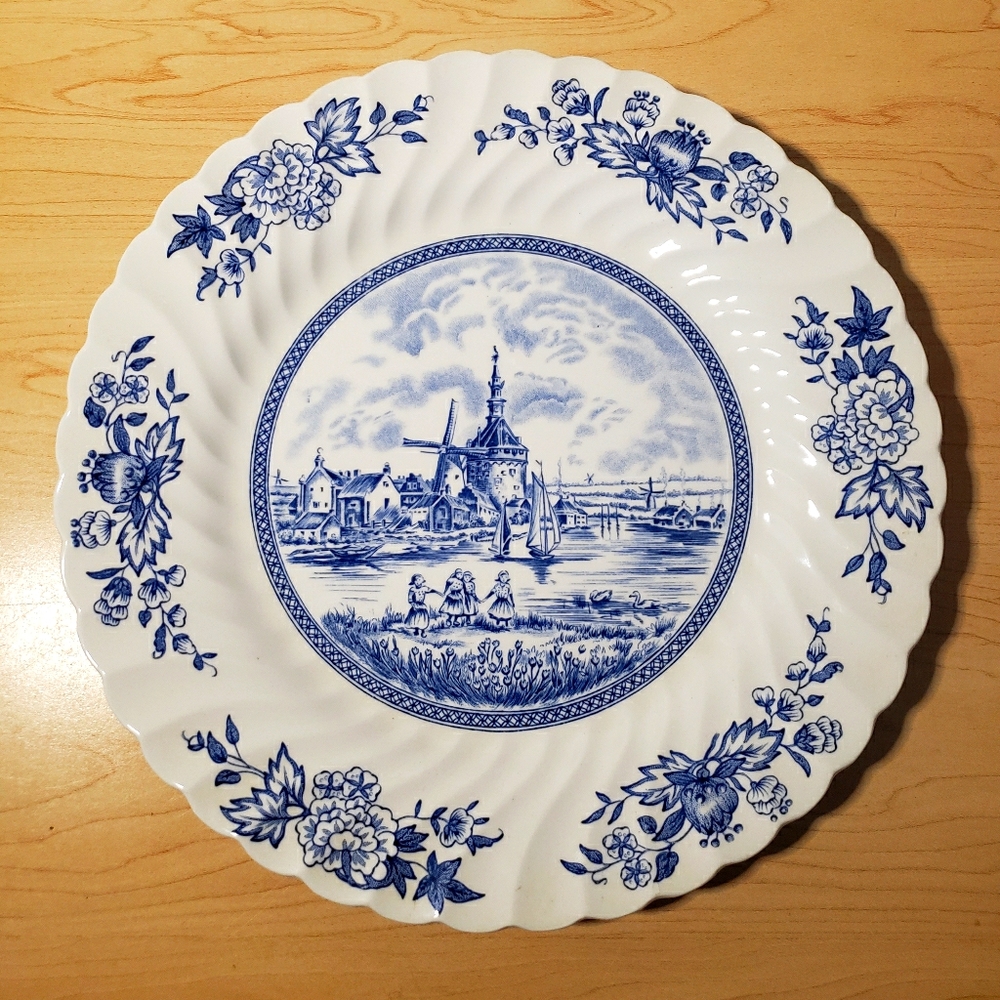 Vintage Tulip Time by Johnson Bros Plate
